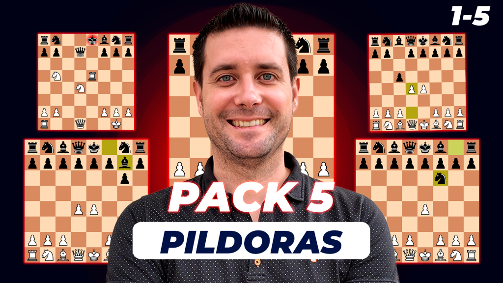 Pack Píldoras de Ajedrez 1 a 5