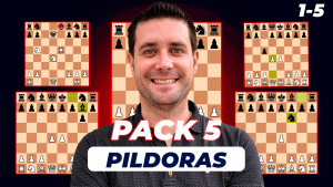Pack Píldoras de Ajedrez 1 a 5
