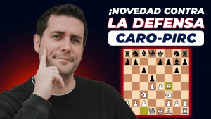Novedad contra la Defensa Caro-Pirc