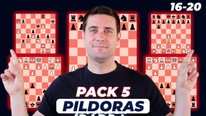 Pack Píldoras de Ajedrez 16 a 20