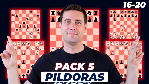 Pack Píldoras de Ajedrez 16 a 20